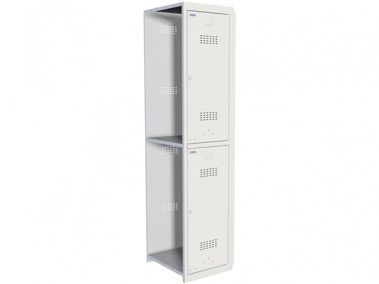 Шкаф для раздевалок ПРАКТИК Усиленный ML 02-40 (дополнительный модуль)